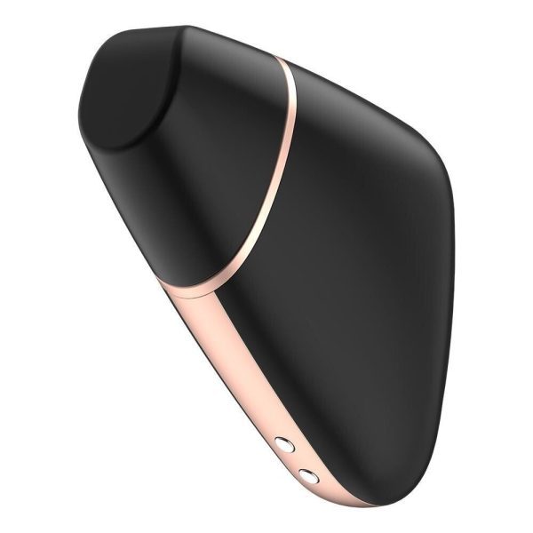 Satisfyer App Enabled Love Triangle Clit Massager Black - Image 3