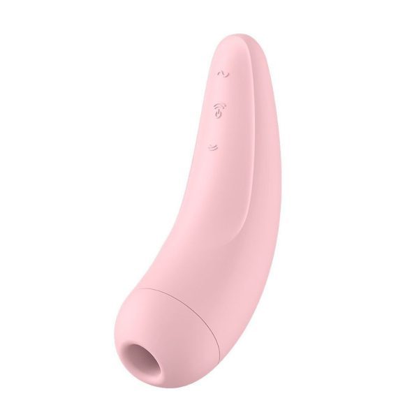 Satisfyer App Enabled Curvy 2 Plus Clitoral Massager Pink - Image 3