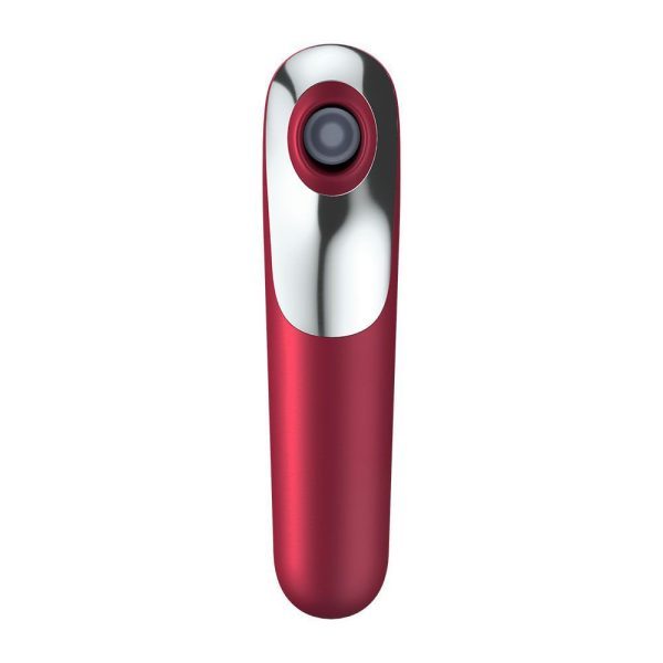 Satisfyer App Enabled Dual Love Clitoral Massager Red - Image 4