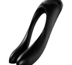 Satisfyer Candy Cane Finger Vibrator Black