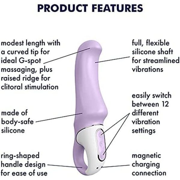 Satisfyer Vibes Charming Smile Rechargeable G-Spot Vibrator - Image 6