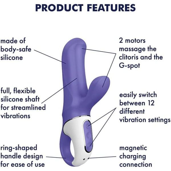 Satisfyer Vibes Magic Bunny Rechargeable G-Spot Vibrator - Image 5