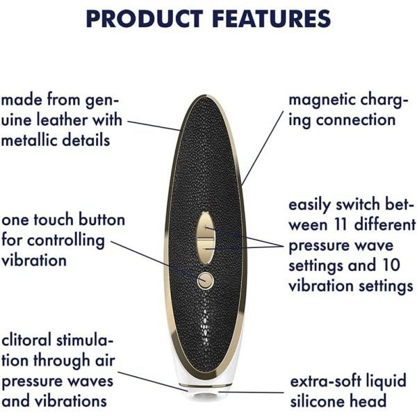 Satisfyer Luxury Haute Couture Clitoral Massager - Image 5