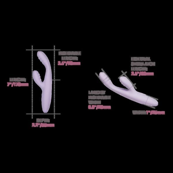 Svakom CICI Slim G-Spot Rabbit APP Vibrator - Image 3