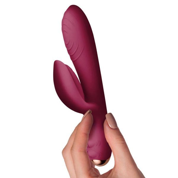 Rocks Off Everygirl Burgundy Rechargeable Rabbit Vibrator - Image 5