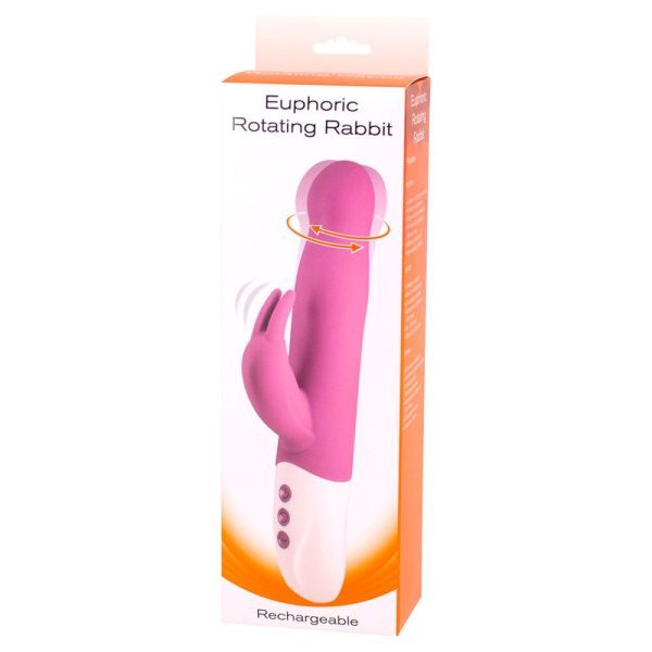 Rechargeable Euphoric Rotating Rabbit Vibrator - Image 4