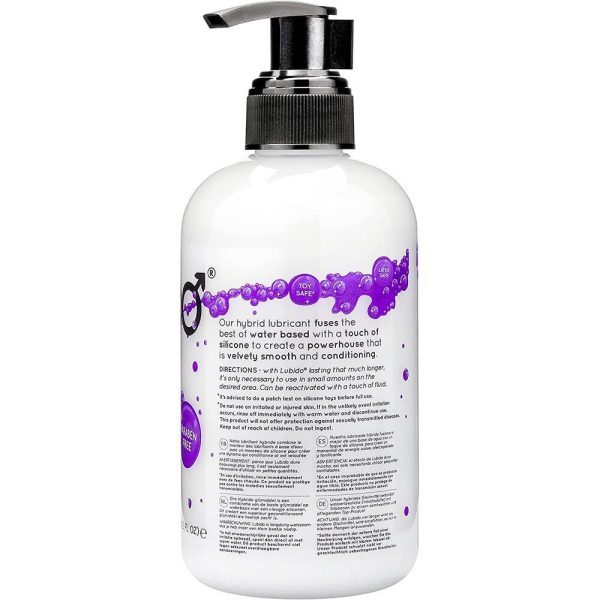 Lubido HYBRID 250ml Paraben Free Water Based Lubricant - Image 3