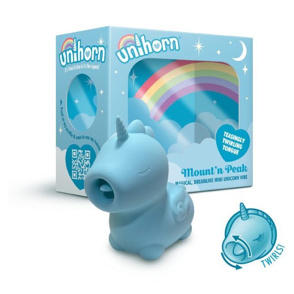 Unihorn Mount'n Peak Twirling Tongue Unicorn Vibe - Image 2