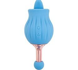 Clit-Tastic Rose Bud Dual Massager Rechargeable