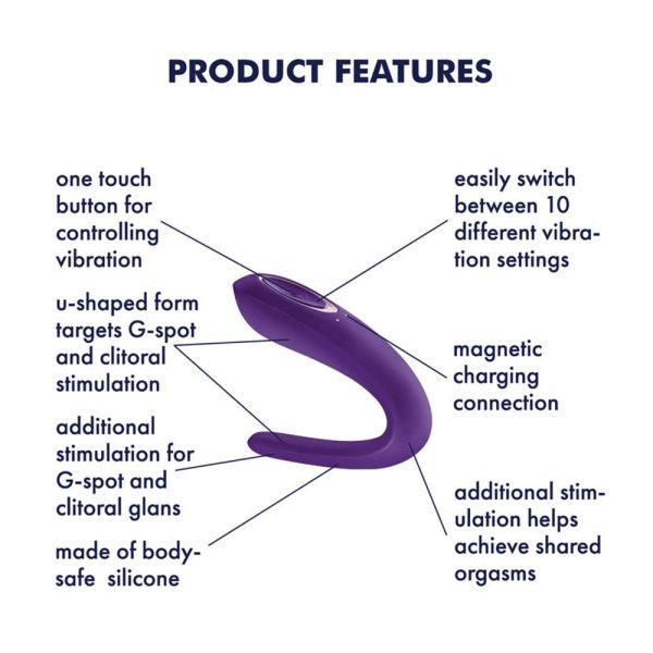 Satisfyer Partner Couples Vibrator - Image 6