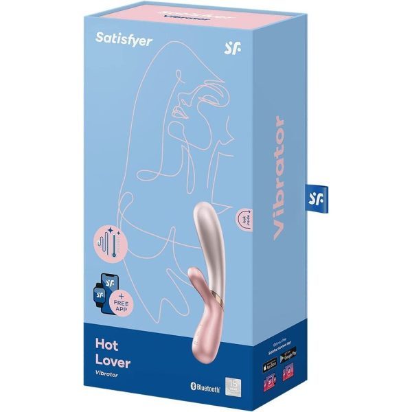 Satisfyer Hot Lover Warming Vibrator With App Control Pink - Image 5