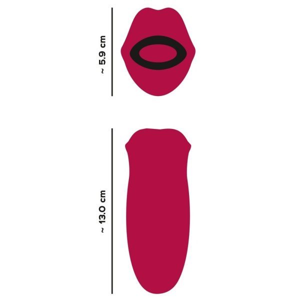 Oral Fun Moving Lips Tongue Vibrator - Image 5