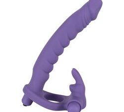 Los Analos Double Delight Vibrating Dildo And Cock Ring