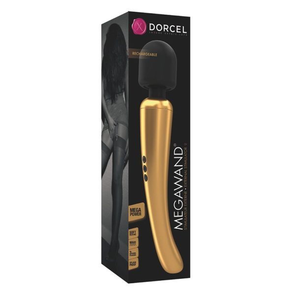 Dorcel Rechargeable Mega Wand Gold - Image 5