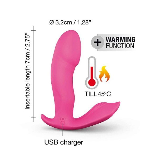 Dorcel Secret Clit Warming Voice Control Vibrator - Image 4