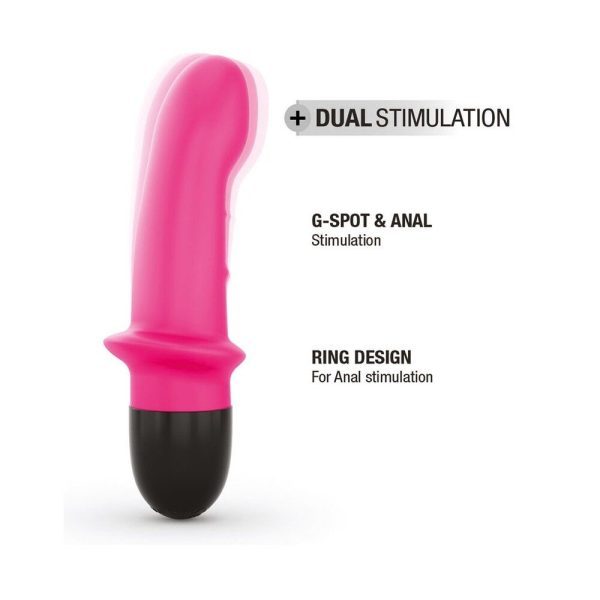 Dorcel Mini Lover 2 Rechargeable Vibrator Pink - Image 3