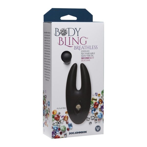 Body Bling Breathless Rechargeable Clitoral Vibrator - Image 4