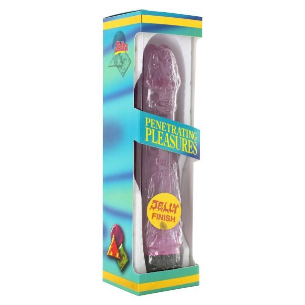 Vibrator Jelly 9 Inches Purple - Image 3