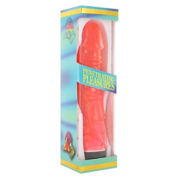 Jelly Vibrator Glitter Pink - Image 3