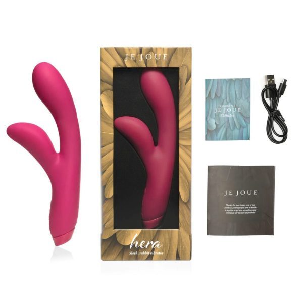 Je Joue Hera Sleek Rabbit Vibrator Pink - Image 5