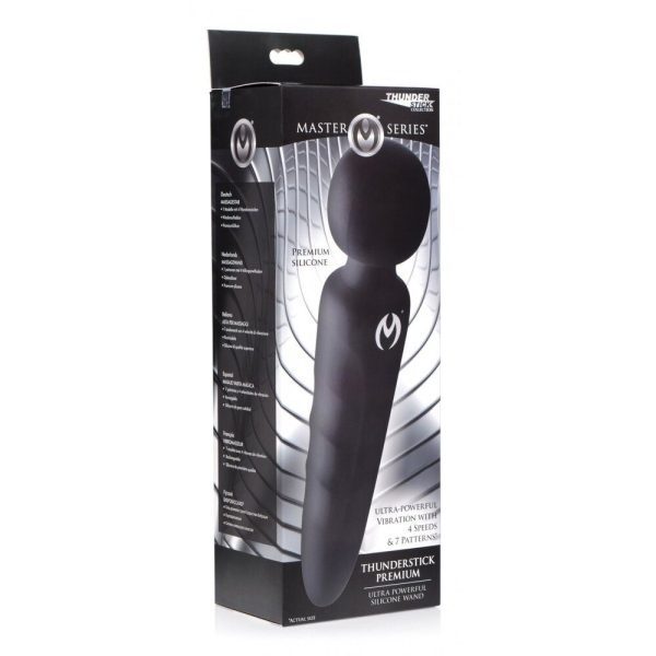 Master Series Thunderstick Premium Ultra Powerful Silicone Wand - Image 6