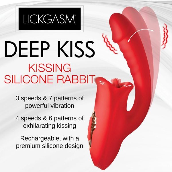 Play Hard Deep Kiss Kissing Silicone Rabbit - Image 3