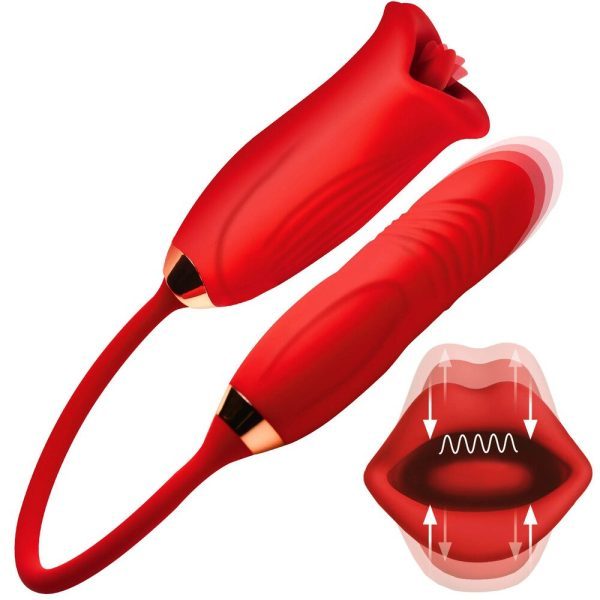 Play Hard Magic Kiss Clitoral Stim and Thursting Vibe - Image 2