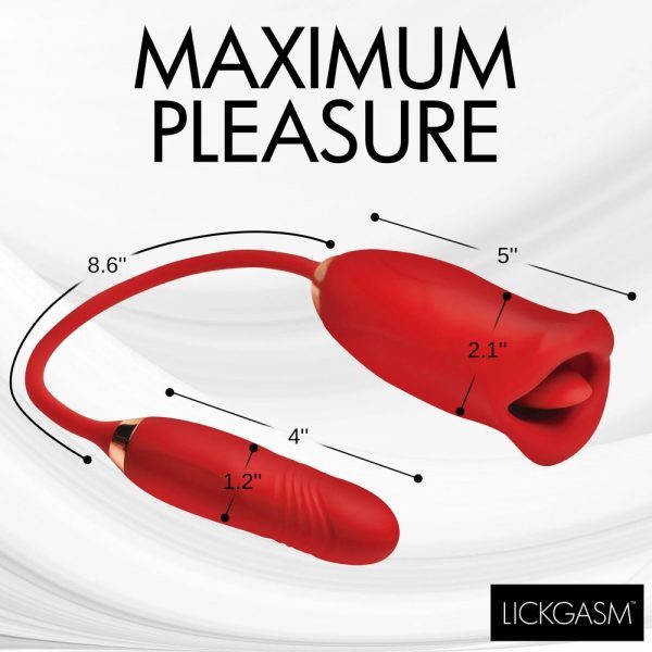 Play Hard Magic Kiss Clitoral Stim and Thursting Vibe - Image 4
