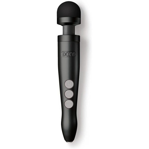 Doxy Die Cast 3 Rechargeable Wand Matte Black - Image 2