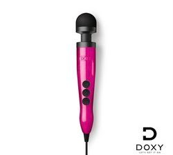 Doxy Die Cast Wand Massager 3 HOT PINK