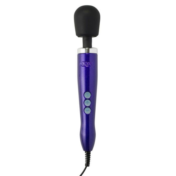 Doxy Die Cast Wand Massager PURPLE UK Plug - Image 3