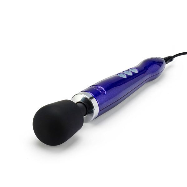 Doxy Die Cast Wand Massager PURPLE UK Plug - Image 4