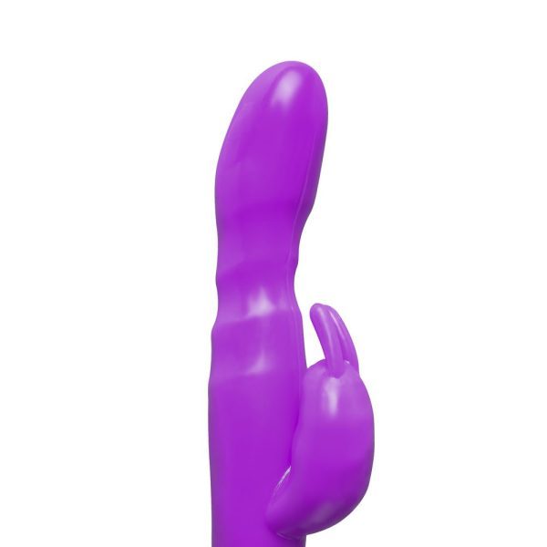 Slim G-Spot Twelve Speed Rabbit Vibrator Purple - Image 3
