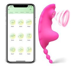 App Controlled Sucking Clit Vibe