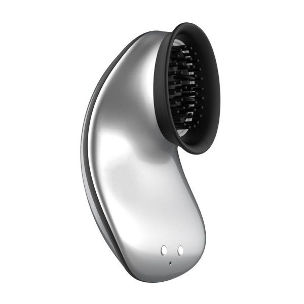 Twitch Silver Hands Free Suction And Vibration Toy - Image 3