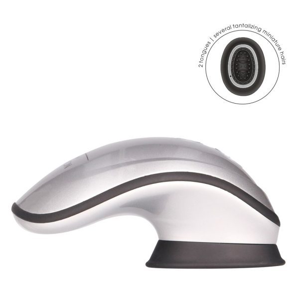 Twitch Silver Hands Free Suction And Vibration Toy - Image 4