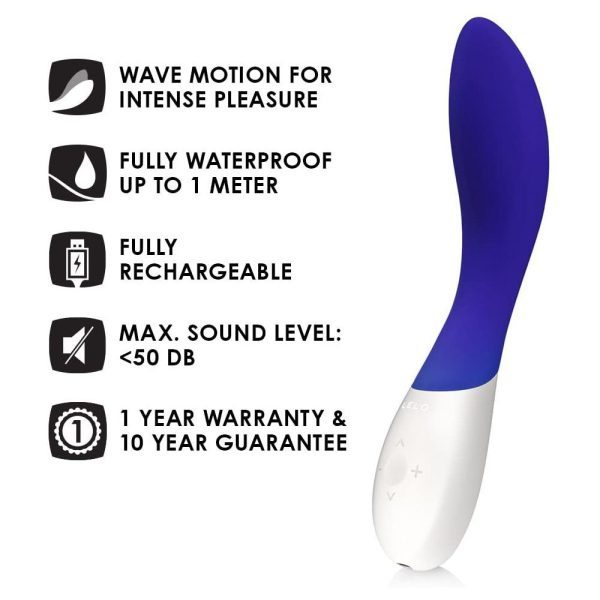 Lelo Mona Wave Vibrator Midnight Blue - Image 4