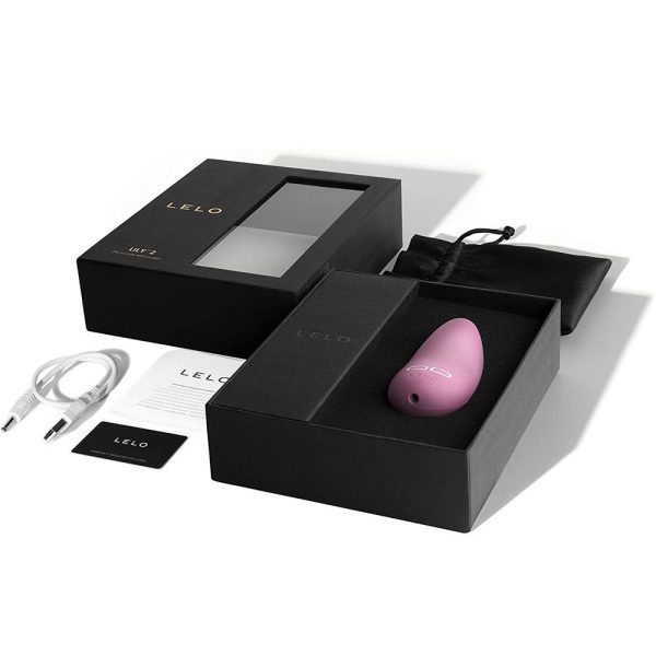Lelo Lily 2 Rechargeable Clitoral Vibrator Pink Rose and Wisteri - Image 4