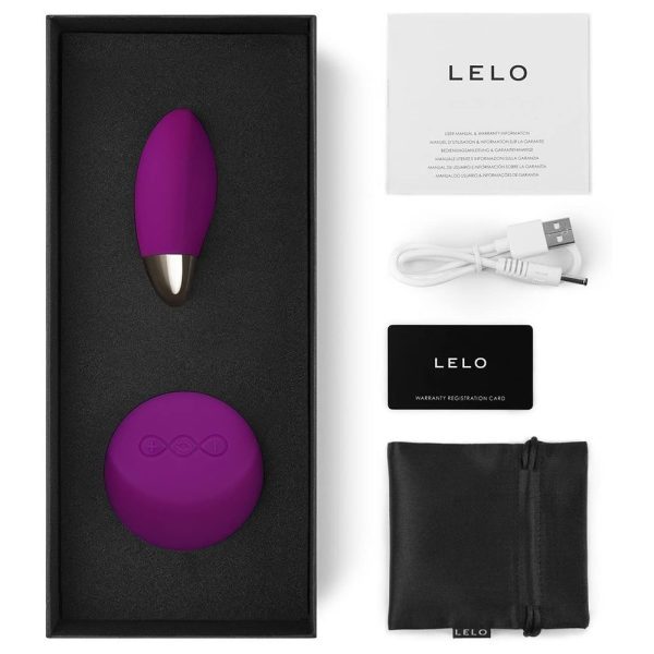 Lelo Lyla 2 Deep Rose Vibrating Bullet - Image 4