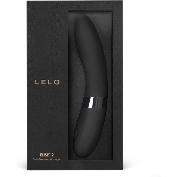 Lelo Elise 2 Dual Powered G Spot Vibrator Black - Image 4