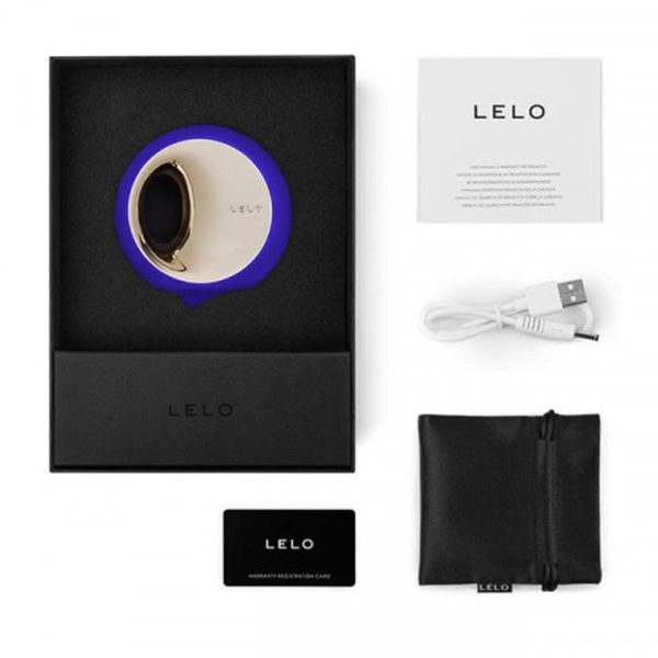 Lelo Ora 3 Deep Midnight Blue Oral Sex Stimulator - Image 4
