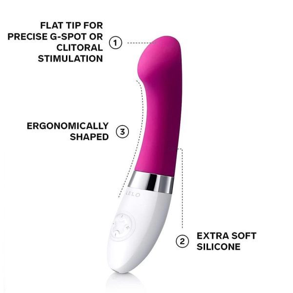 Lelo Gigi 2 Deep Rose G Spot Vibrator - Image 3
