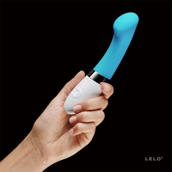 Lelo Gigi 2 Turquoise Blue G Spot Vibrator - Image 5