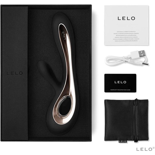 Lelo Soraya 2 Dual Rabbit Vibrator Black - Image 4