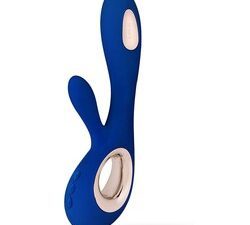 Lelo Soraya Wave Dual Action Vibrator Midnight Blue