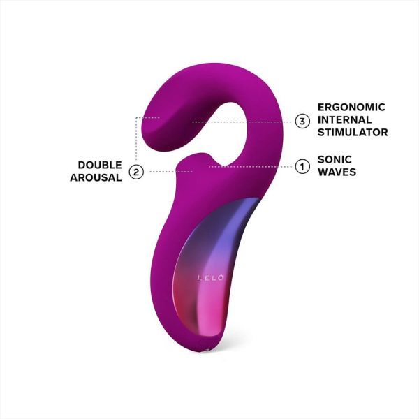 Lelo Enigma Dual Massager Deep Rose - Image 3