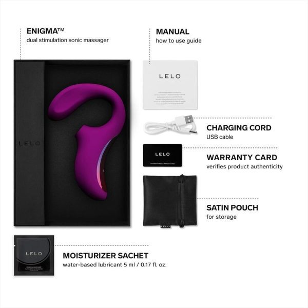 Lelo Enigma Dual Massager Deep Rose - Image 4