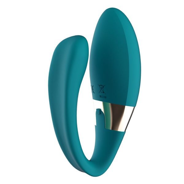 Lelo Tiani Duo Couples Massager Ocean Blue - Image 3