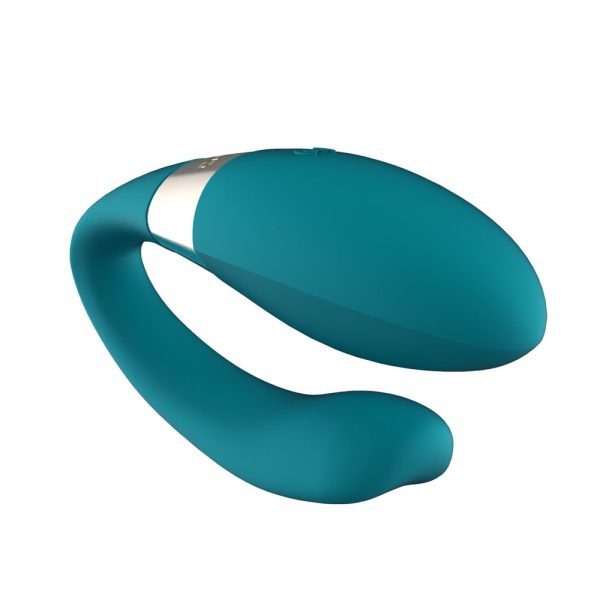 Lelo Tiani Duo Couples Massager Ocean Blue - Image 4