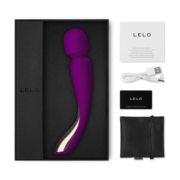 Lelo Smart Wand 2 Med Deep Rose - Image 5
